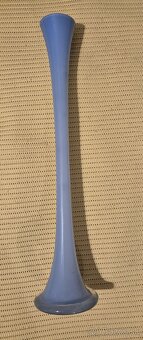 Sklenená váza modrá - 2