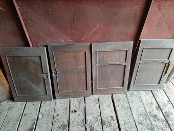 Retro stare dvierka zo skrinky - 2
