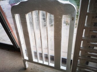 Drevená detská postieľka - 2