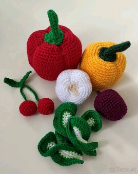 Háčkované hračky do kuchynky - 2