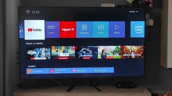 Predám 4K televízor Hisense 65" uhl.165cm - 2