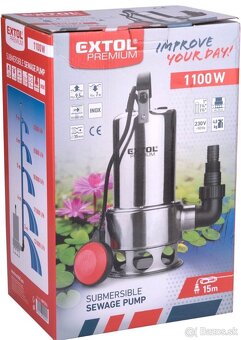 Predám čerpadlo EXTOL Premium 1100W - 2