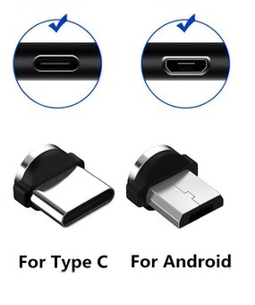 Magnetický USB kábel 2v1 - 2
