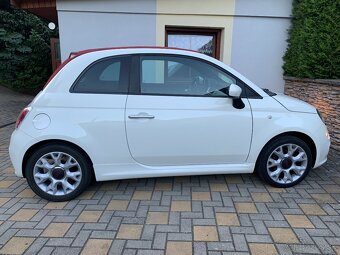 Fiat 500C 1,2 benzín,35800km - 2