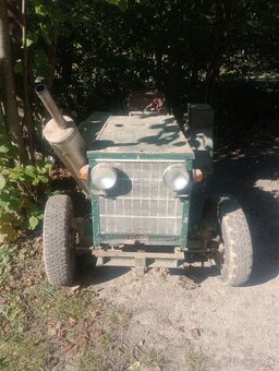Malotraktor domaca vyroba - 2