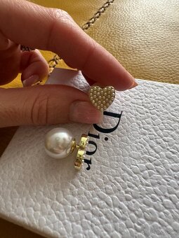 Dior perlove napichovacie nausnice, NoVE - 2