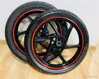 Honda 125 predné a zadné koleso - 2