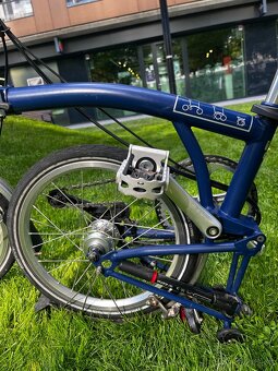 Brompton M3L modrý - 2