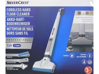 Silvercrest Bezkáblový čistič tvrdých podláh aku mop - 2