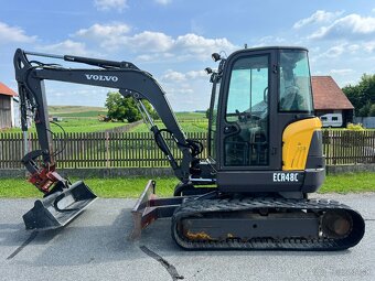 Bagr Volvo ECR 48 C powertilt + 4x lžíce, 5t - 2