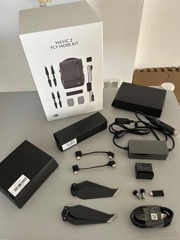 DJI Mavic 2 Pro + Fly More Kit – špičkový stav - 2