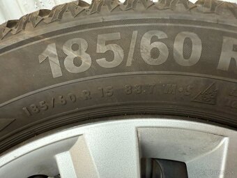 Nove zimne pneumatiky 185/60 R15 na diskoch 5x100 - 2