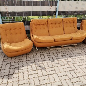 Retro Sedacia suprava Gauc Kreslo Atlantis Vintage - 2