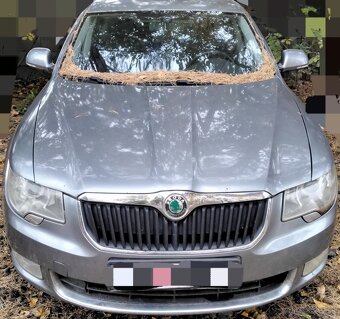 ŠKODA SUPERB II 2.0 TDI 2010 predám KAPOTA, BLATNÍ, MASKA - 2