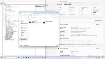 Predám kancelarski pc z win 11 intel pentium 4 gb ram 200gb - 2