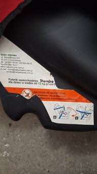 Autosedacka do 13kg vajicko - 2