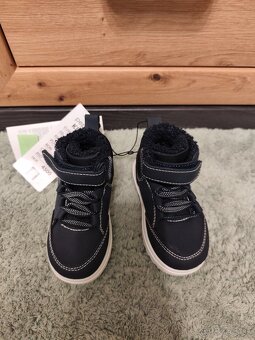 Nové zimné topánky modré č.22 - 2