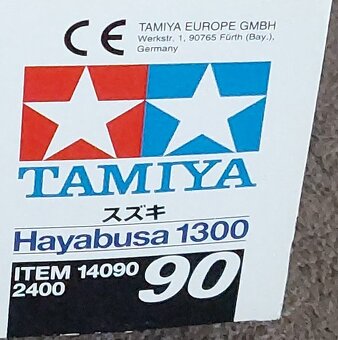 Suzuki GSX 1300R Hayabusa 1:12 - Tamiya - 2