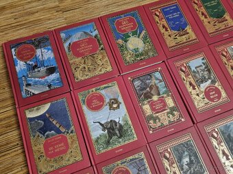 Kolekcia 72 kníh od Julesa Verneho od firmy Hachette - 2