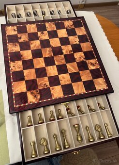 Luxusné Talianske Šachy, Šachovnica, Šachová súprava - 2
