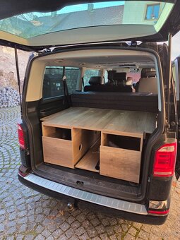 Vstavba obytná camping box camper - 2