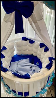 Detská rastúca postieľka MIMIKO 9v1. - 2