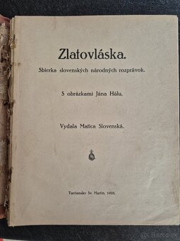Zlatovláska ilustrator Ján Hála 1928 - 2