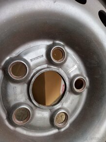 Plechové disky + letné pneu - 2