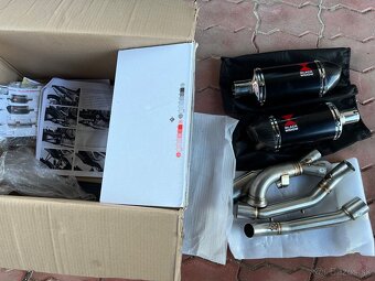 Novy dvojity vyfuk KTM Duke 790 890 - 2