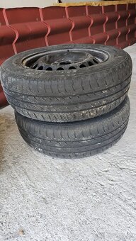 Predám 2 plechove disky 5x100 R15 - 2