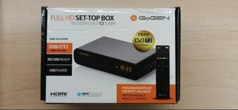 Set-top box GoGEN DVB 142 T2 PVR čierny - 2