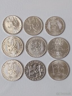 Československe strieborne mince - 2
