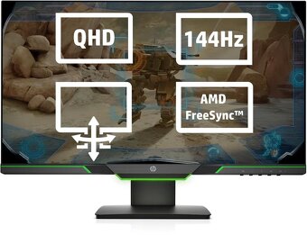 HP 27xq 144Hz QHD 1ms - 2