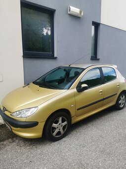 Peugeot 206 - 1.4 HDI, 50kw r. 2004, tažné - 2