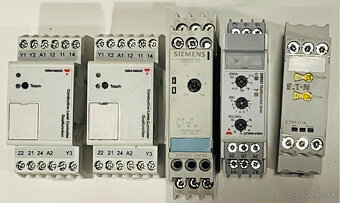 Rôzne relé CARLO GAVAZZI, EATON, SIEMENS - 2
