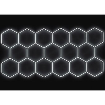 💡 LED HEXAGONOVÉ SVETLO 6500 K – 504 x 238 cm - 2