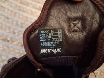 Ecco damske kozene topanky, velkost 40, membrana Hydromax - 2