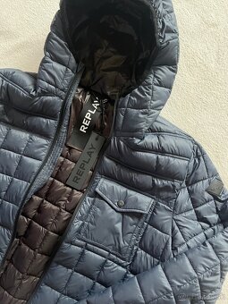 REPLAY prechodná pánska bunda s kapucňou M - 2