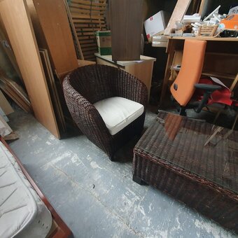 Predám ratanové kreslá a stôl - 2