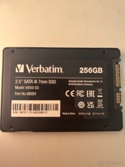 Verbatim 250gb ssd disk - 2