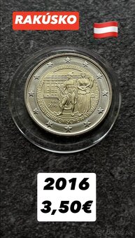 2 eurové mince Rakúsko - 2