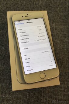 iPhone 8 64GB (plne funkčný) - 2