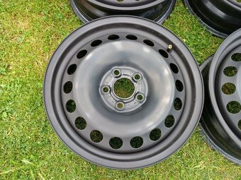 Plechové disky originál VW Polo, 5x100 R15 - 2