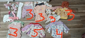 Balíček pre dievčatko 3-6m veľ. 68cm - 2