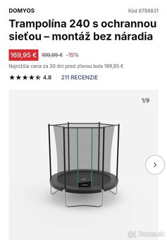 Trampolína 240cm - 2