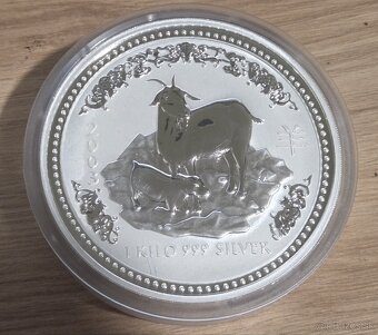 Investičné striebro 3 x 1 kg (96,45 uncí) - 2
