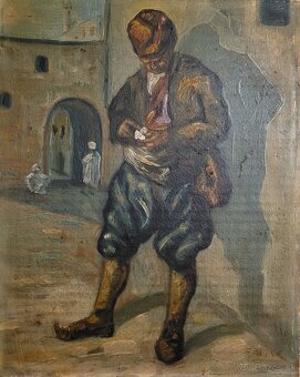 Stará olejomaľba - 2