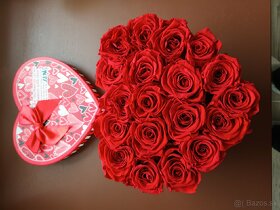 Srdce z večných ruží. - 2