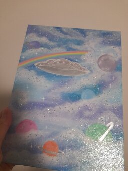 Akryl vesmírna loď - 2