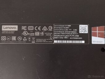 Lenovo Ideapad 110-15IBR, 4GB RAM, 120GB SSD Notebook - 2